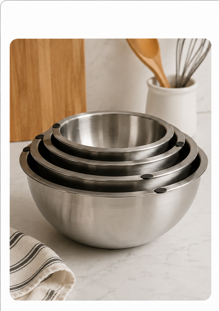 Dip Chiller Stainless Steel Kitchen Bowls